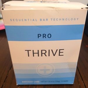 Thrive birthday cake protein bars